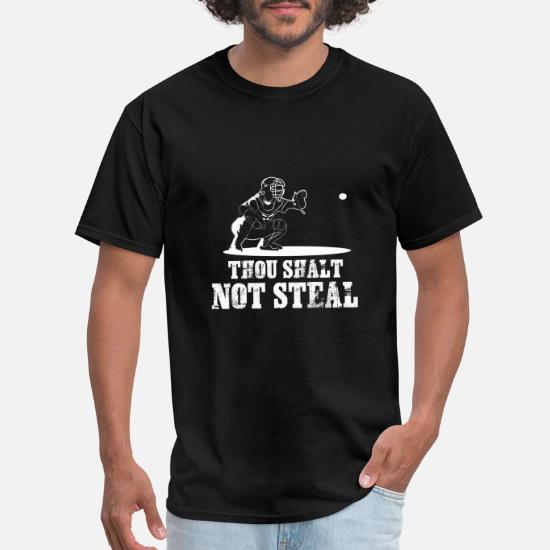 thou shalt not steal baseball shirt